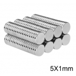 HS5524 Powerful Round Magnets 5x1mm 100pc