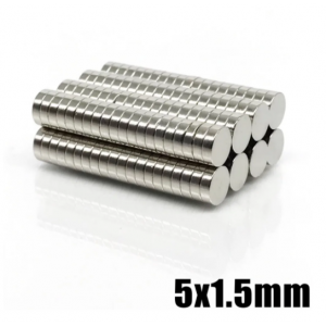 HS5525 Powerful Round Magnets 5x1.5mm 100pc