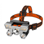 HS5528 Rechargable LED Headlamp with 5 LEDs 5 Position