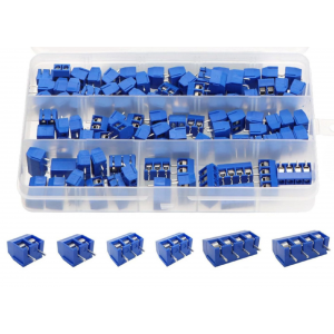 HS5574 100pcs 5.08MM KF301-2P 3P 4P terminal kit