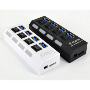 HS5696 USB3.0 HUB 4Ports with switch