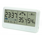 HS5715 Rechargable LCD Weather Thermometer Hygrometer