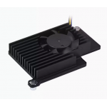 HS5728 Waveshare Active Cooler for Raspberry Pi 5, Active Cooling Fan, Aluminium Heatsink, With Thermal Pads