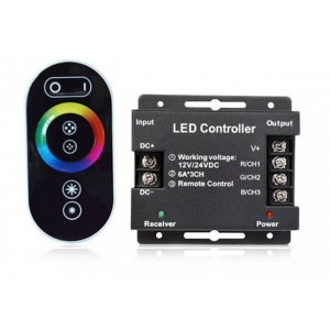 HS5741 6 Keys 30A RF RGB LED Controller