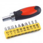 HS5749 Ratchet Wrench Screwdriver Bits 6.35mm Hex Adapter Set