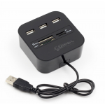 HS5783 SD/TF/MS/M2 7 in 1 USB HUB