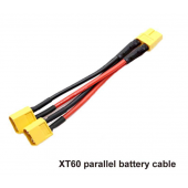 HS5898 1 x XT60 Female to 2 x XT60 Male Parallel cable
