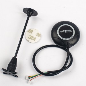 HR0514A Ublox NEO-M8N GPS Module Built-in Compass with GPS Bracket 