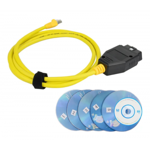 HS5904 ENET Cable for BMW E-SYS Coding with 5 CDs