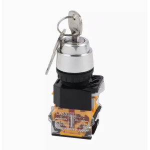 HS5924 LA38-11Y2 / LA3820Y3 Button Switch 22mm Two speed rotary switch three speed self-locking