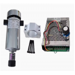 HS5932 800W Spindle Motor with 52mm Clamps and Power Supply Speed Controller