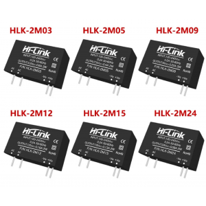 HS5966 AC-DC power module 2W series 220V to 3.3V5V12V24V voltage reduction and stabilization single circuit output HLK-2M