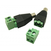 HS5969 5.5*2.1 DC connector with 2P Screw Terminal