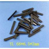 HS5983 68*6.5*2mm silicone rubber YL zebra connector 20pcs