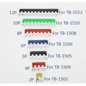 HS5988 TB15 Series Terminal Block connector Bus Bar Short Copper Strip 10pc