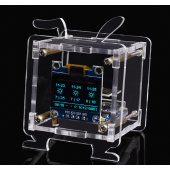 HS6874 ESP8266 Mini Electronic Clock DIY Kit Oled Display 2.4G Wifi Networking With Case