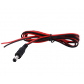 HS6875 5.5x2.1mm DC power male cable 100cm