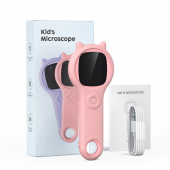HS6882 Mini Kids Optical Microscope With Photo And Video Function 500X