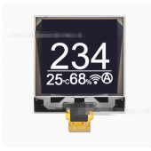 HS6893 White 1.5" inch OLED Display  128x128 I2C Serial SPI SSD1327