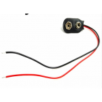 HR0296A 9v Battery clip without DC connector 