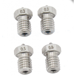 HR0727 E3D-V5 E3D-V6 Stainless Steel Nozzle for 1.75mm/3mm Filament 