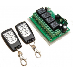 HS0007 12V 4CH wireless Remote Controller+ 2 Transimitter