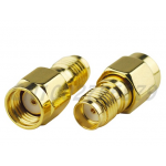 HS0027 RF electrical SMA adapter RP-SMA Plug(female pin) to SMA Jack straight Coaxial adapter Male and female reversed polarity