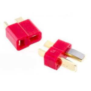 HS0108 50Pairs Dean Connector T plug For ESC Battery