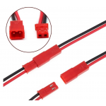 HR0590 100pair JST Connector Plug Cable Male+Female 10cm