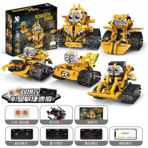 HS7012 K96183 5 in 1 Programable Robot Car 269pcs Blocks