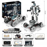 HS7015 K96118 4 in 1 Programable Robot Car 612pcs Blocks
