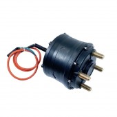 HS7019 48V 600W 100NM High-Torque Low-Speed Brushless Geared Hub Motor for Golf Cart/ATV Sand Vehicle PA66 Nylon Gears
