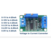 HS7038 Voltage to Current Converter 0-3.3V/5V/10V/15V /24V to 4-20mA