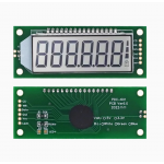 HS7049 LCD Module 2.4 inch 6-Digit 7 Segment LCD Display Module 