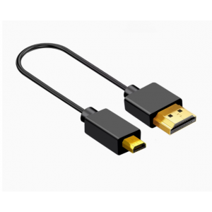 HS7065 Ultra Thin OD3.2mm 2.0 HDMI to Micro HDMI 4K60p