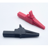 HS7090 32A 1000V Heavy Duty Alligator Clip with 4mm Banana Plug Hole