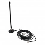 HS7094 Powerful CB Antenna, 27MHz Soft Whip, BNC Male Connector, 10ft RG58 Cable, 50 Ohm Impedance Improved Communication Range