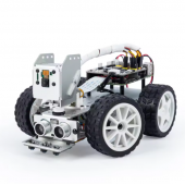 HS7097 SunFounder Raspberry Pi Smart Video Robot Car Kit, Python/Blockly (Like Scratch),Rechargeable Batteries Included