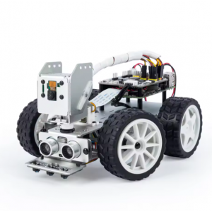 HS7097 SunFounder Raspberry Pi Smart Video Robot Car Kit, Python/Blockly (Like Scratch),Rechargeable Batteries Included