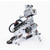 HS7098 SunFounder PiDog Robot Dog Kit for Raspberry Pi 4/3B+/3B/Zero W, Walking, Self Balancing, Face Recognition, Batteries Included