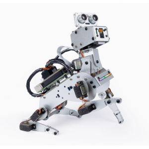HS7098 SunFounder PiDog Robot Dog Kit for Raspberry Pi 4/3B+/3B/Zero W, Walking, Self Balancing, Face Recognition, Batteries Included