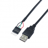 HS7113 USB2.0 to Dupont Male 5P Cable
