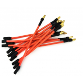 HS7129 3.5mm Banana Connector 16AWG Silicone Extension Wire 10cm 25cm 30CM for RC Drone Motor ESC DIY Parts