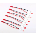 HS7134 22AWG 10cm XH-2.54mm to JST Cable 1S 2S 3S 4S 5S 6S