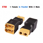 HS7136 XT60 1 Female to 2 Male in Parallel