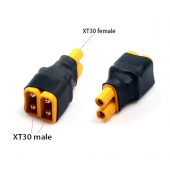 HS7138 XT30 1 Male to 2 Female in Parallel