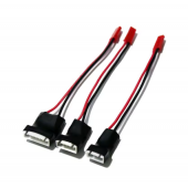 HS7145 RC 3S 4S 6S Lipo Battery JST-XH2.54mm Adapter Plug