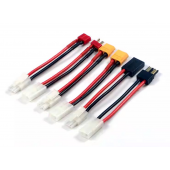 HS7148 14WAG 10cm Big Tamiya Connector to T-plug / XT60 / TRX  Silicon wire 