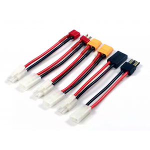 HS7148 14WAG 10cm Big Tamiya Connector to T-plug / XT60 / TRX  Silicon wire 