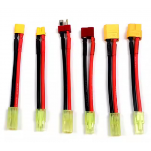 HS7149 14WAG 10cm Small Tamiya Connector to T-plug / XT30 / XT60  Silicon wire 